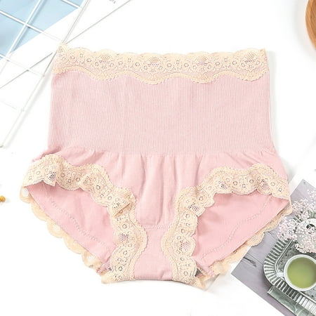Panties Clearance Ladies Trendy Lace Graphene High-Waisted Abdomen And Hips Comfortable Panties Pink F
Panties Clearance Ladies Trendy Lace Graphene High-Waisted Abdomen And Hips Comfortable Panties Pink F