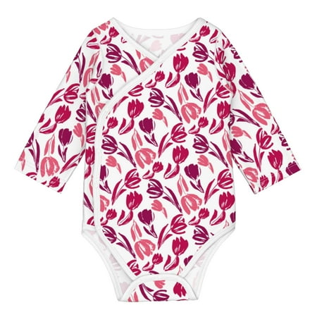 Coaee Tulips Flowers for Soft Cotton Baby Long-Sleeve Bodysuit Girls Boys Bodysuit Romper
Coaee Tulips Flowers for Soft Cotton Baby Long-Sleeve Bodysuit Girls Boys Bodysuit Romper