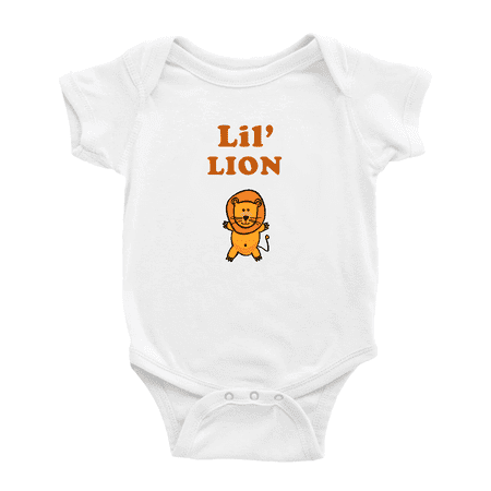Cute Baby Jumpsuit Lil Lion Animal Funny Boy & Gril Newborn Clothes Outfits (White 0-3 Months
Cute Baby Jumpsuit Lil Lion Animal Funny Boy & Gril Newborn Clothes Outfits (White 0-3 Months