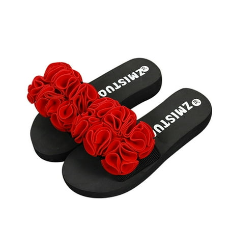Wandatree Women s Flower Summer Sandals Slipper Indoor Outdoor Flip-Flops Beach Shoes 7.5 Red
Wandatree Women s Flower Summer Sandals Slipper Indoor Outdoor Flip-Flops Beach Shoes 7.5 Red