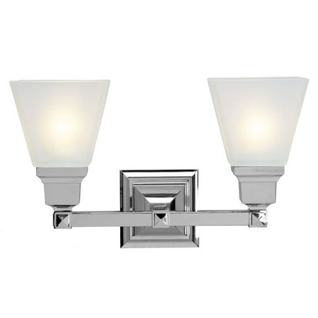 2 Light Bathroom Light in New Traditional Style 15 inches Wide By 9.5 inches High-Polished Chrome Finish Bailey Street Home 218-Bel-731495
2 Light Bathroom Light in New Traditional Style 15 inches Wide By 9.5 inches High-Polished Chrome Finish Bailey Street Home 218-Bel-731495