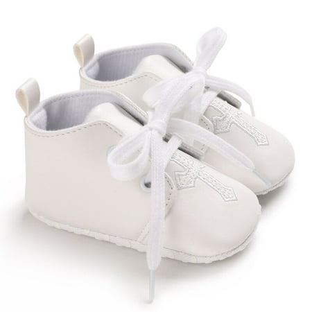 Newborn Baby Shoes Comfortable Breathable Cross Embroidered Baptism Shoes Boy and Girl Non Slip Cloth Soled First Walking Shoes
Newborn Baby Shoes Comfortable Breathable Cross Embroidered Baptism Shoes Boy and Girl Non Slip Cloth Soled First Walking Shoes