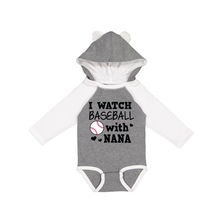 Inktastic I Watch Baseball with My Nana Gift Baby Boy or Baby Girl Long Sleeve Bodysuit
Inktastic I Watch Baseball with My Nana Gift Baby Boy or Baby Girl Long Sleeve Bodysuit