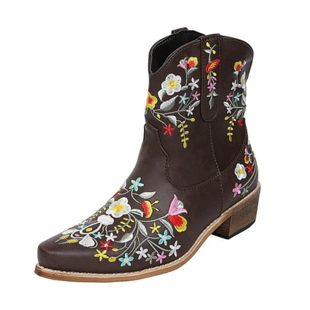 OJSFQUFP Non Slip Shoes for Women Women s Fashion Embroidery Autumn and Winter Pu Material Boots Work Shoes Women Business Casual Chelsea Boots Women Coffee 41
OJSFQUFP Non Slip Shoes for Women Women s Fashion Embroidery Autumn and Winter Pu Material Boots Work Shoes Women Business Casual Chelsea Boots Women Coffee 41