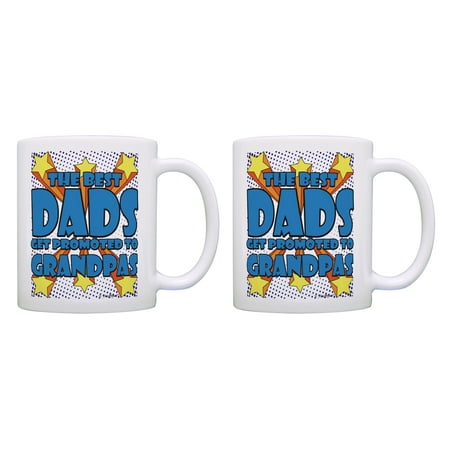 ThisWear Grandpa Baby Announcement Gifts The Best Dads Get Promoted to Grandpas Pop Art Mug New Grandpa Gifts Grandpa Coffee Mug 11 ounce 2 Pack Coffee Mugs
ThisWear Grandpa Baby Announcement Gifts The Best Dads Get Promoted to Grandpas Pop Art Mug New Grandpa Gifts Grandpa Coffee Mug 11 ounce 2 Pack Coffee Mugs