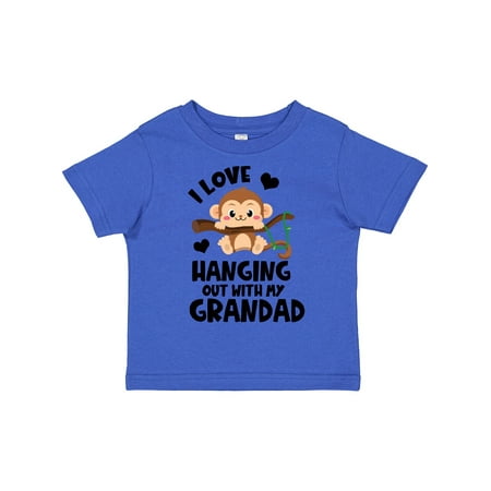Inktastic Monkey I Love Hanging out with My Grandad Gift Toddler Boy or Toddler Girl T-Shirt
Inktastic Monkey I Love Hanging out with My Grandad Gift Toddler Boy or Toddler Girl T-Shirt