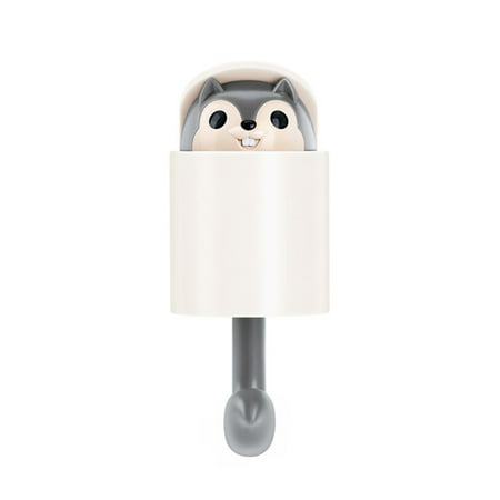 LEUCHTEN Hanging Clothes Hook Behind The Door Cute Adhesive Hook Creative Squirrel Hook Wall Hanging Storage Key Hook
LEUCHTEN Hanging Clothes Hook Behind The Door Cute Adhesive Hook Creative Squirrel Hook Wall Hanging Storage Key Hook