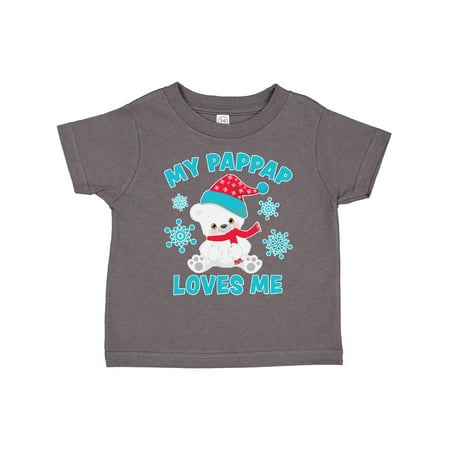 Inktastic Polar Bear My Pappap Loves Me in Santa Hat with Snowflakes Gift Toddler Boy or Toddler Girl T-Shirt
Inktastic Polar Bear My Pappap Loves Me in Santa Hat with Snowflakes Gift Toddler Boy or Toddler Girl T-Shirt