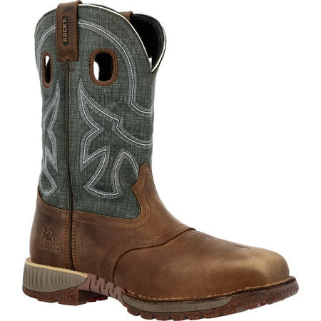 Rocky Hi-Wire 11” Waterproof Western Boot Size 9(M)
