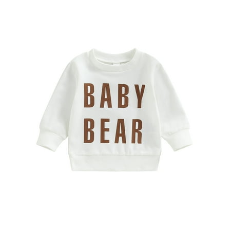 Peyakidsaa Toddler Baby Girls Boys Sweatshirt Long Sleeve Letters Print Fall Pullover Clothes Tops
Peyakidsaa Toddler Baby Girls Boys Sweatshirt Long Sleeve Letters Print Fall Pullover Clothes Tops