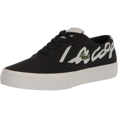 

Lacoste Womens Mens Jump Serve Sneakers 13 Black/Off White