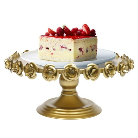 Metal Gold Cake Stand Cupcake Dessert Cookies Display Holder Rack for Wedding Gold Metal Rose-Edged Cake Stand Party Birthday Wedding Display Rack Home Decor Metal Cupcake Cake Stand
Metal Gold Cake Stand Cupcake Dessert Cookies Display Holder Rack for Wedding Gold Metal Rose-Edged Cake Stand Party Birthday Wedding Display Rack Home Decor Metal Cupcake Cake Stand