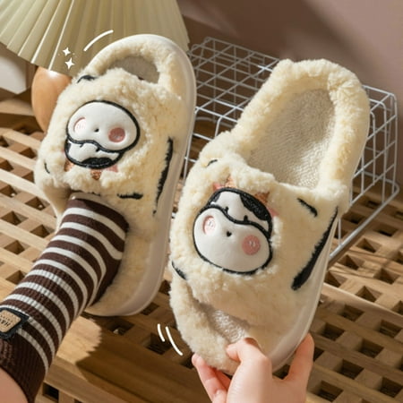 Daznico Warm Slippers Women Winter Warm House Slippers Soft Booties Non Slip Plush Home On Shoes For Girls Indoor Outdoor Shoes 8
Daznico Warm Slippers Women Winter Warm House Slippers Soft Booties Non Slip Plush Home On Shoes For Girls Indoor Outdoor Shoes 8