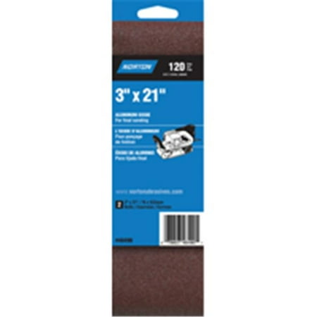 Norton 2240 3 x 21 Cloth Sand Belt 120