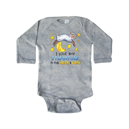Inktastic I Love my Stepfather to the Moon and Back Cute Sheep Gift Baby Boy or Baby Girl Long Sleeve Bodysuit
Inktastic I Love my Stepfather to the Moon and Back Cute Sheep Gift Baby Boy or Baby Girl Long Sleeve Bodysuit