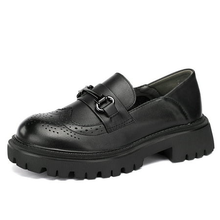 Women‘s Metal Buckle Decor Round Toe Platform Loafer Shoes Casual Slip On Shoes Women‘s Footwear
Women‘s Metal Buckle Decor Round Toe Platform Loafer Shoes Casual Slip On Shoes Women‘s Footwear