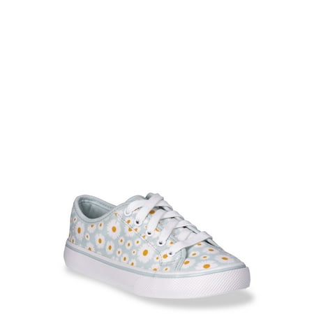 Wonder Nation Little Girl & Big Girl Low-Top Skate Shoe
