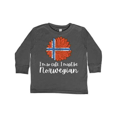 Inktastic I m So Cute I Must be Norwegian Sunflower Norway Flag Gift Toddler Boy or Toddler Girl Long Sleeve T-Shirt
Inktastic I m So Cute I Must be Norwegian Sunflower Norway Flag Gift Toddler Boy or Toddler Girl Long Sleeve T-Shirt