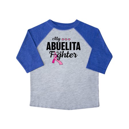 Inktastic Breast Cancer Awareness My Abuelita is a Fighter Gift Toddler Boy or Toddler Girl T-Shirt
Inktastic Breast Cancer Awareness My Abuelita is a Fighter Gift Toddler Boy or Toddler Girl T-Shirt
