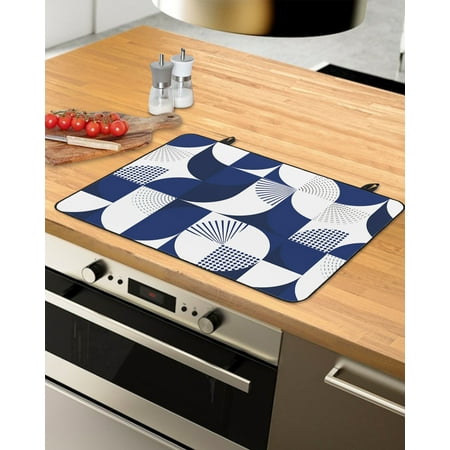 Navy Blue Geometric Stove Top Covers for Electric Stove Heat Insulation Fireproof Glass Cooktop Cover Counter Top Glass Stove Cover for Prevent Scratches 31 x24 Middle Century Modern Abstract Art
Navy Blue Geometric Stove Top Covers for Electric Stove Heat Insulation Fireproof Glass Cooktop Cover Counter Top Glass Stove Cover for Prevent Scratches 31 x24 Middle Century Modern Abstract Art