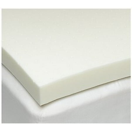 Cal-King 1 Inch iSoCore 2.0 Memory Foam Mattress Topper with Zippered Cover and Contour Pillow included