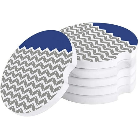 FMSHPON Geometric Blue Abstract Herringbone Pattern Set of 4 Car Coaster for Drinks Absorbent Ceramic Stone Coasters Cup Mat with Cork Base for Home Kitchen Room Coffee Table Bar Decor
FMSHPON Geometric Blue Abstract Herringbone Pattern Set of 4 Car Coaster for Drinks Absorbent Ceramic Stone Coasters Cup Mat with Cork Base for Home Kitchen Room Coffee Table Bar Decor