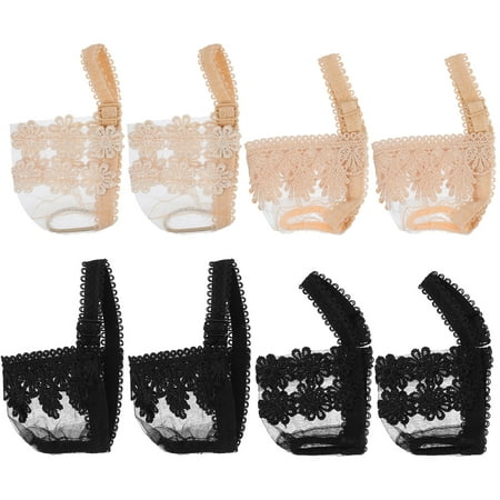 4 Pairs Detachable Shoe Straps Loose High Heels Shoe Belts Sandal Shoe Straps