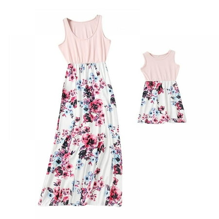 Retap Summer Sleeveless Floral Patchwork Dress Matching Family Clothes For Mother Child
Retap Summer Sleeveless Floral Patchwork Dress Matching Family Clothes For Mother Child
