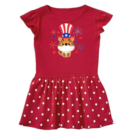Inktastic 4th of July Cute Tiger with Blue and Red Fireworks Gift Toddler Girl Dress
Inktastic 4th of July Cute Tiger with Blue and Red Fireworks Gift Toddler Girl Dress