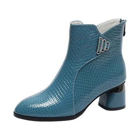 Rdeuod Women S Boots New Autumn And Winter Fashion Patent Leather Thick-Heeled High-Heeled Shoes
Rdeuod Women S Boots New Autumn And Winter Fashion Patent Leather Thick-Heeled High-Heeled Shoes