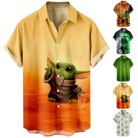 Toddler Boys Anime Casual Button Down Short Sleeve Tee Shirts Lapel Print Polyester Clothes For Men
Toddler Boys Anime Casual Button Down Short Sleeve Tee Shirts Lapel Print Polyester Clothes For Men