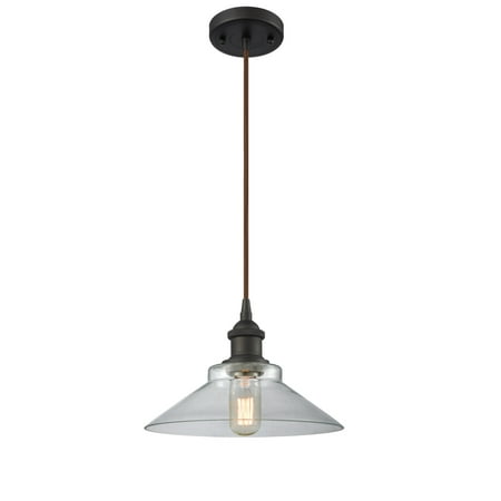 Innovations Lighting 516-1P Disc Disc 1 Light 10 Wide Mini Pendant - Bronze