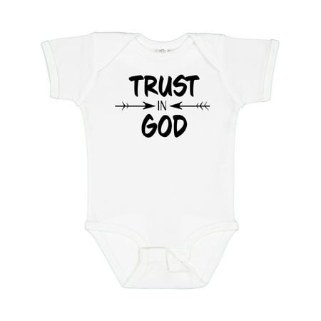 Inktastic Trust in God Gift Baby Boy or Baby Girl Bodysuit