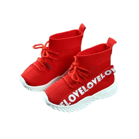 GENILU Unisex-Child Lightweight Breathable Walking Shoe Elastic Casual Sneakers Gym Stretch Sock Sneaker Red 7C
GENILU Unisex-Child Lightweight Breathable Walking Shoe Elastic Casual Sneakers Gym Stretch Sock Sneaker Red 7C