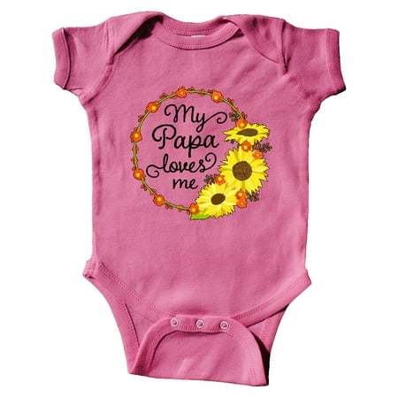 Inktastic My Papa Loves Me with Sunflower Wreath Gift Baby Boy or Baby Girl Bodysuit
Inktastic My Papa Loves Me with Sunflower Wreath Gift Baby Boy or Baby Girl Bodysuit
