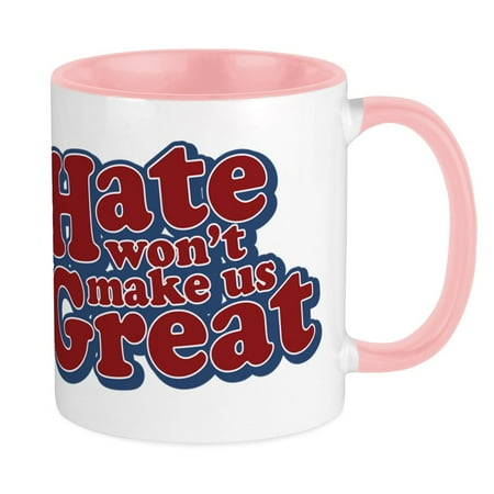 CafePress - Hate Won t Make Us Great Mug - Ceramic Coffee Tea Novelty Mug Cup 11 oz
CafePress - Hate Won t Make Us Great Mug - Ceramic Coffee Tea Novelty Mug Cup 11 oz
