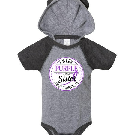 Inktastic I Wear Purple for my Sister- Lupus Awareness Gift Baby Boy or Baby Girl Bodysuit
Inktastic I Wear Purple for my Sister- Lupus Awareness Gift Baby Boy or Baby Girl Bodysuit