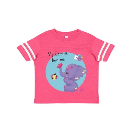 Inktastic Gammie loves me Blue Purple Elephant Cute Gift Toddler Toddler Girl T-Shirt
Inktastic Gammie loves me Blue Purple Elephant Cute Gift Toddler Toddler Girl T-Shirt
