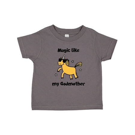 Inktastic Unicorn Magic like my Godmother Gift Toddler Boy or Toddler Girl T-Shirt
Inktastic Unicorn Magic like my Godmother Gift Toddler Boy or Toddler Girl T-Shirt