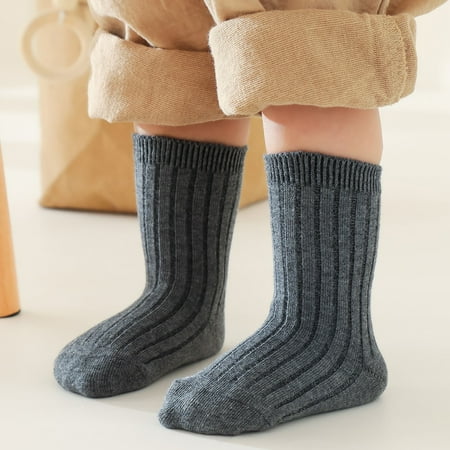 8 pair Children Socks Autumn And Winter Fashionable Solid Color Simple Vertical Pattern Comfortable Warm Color Random
8 pair Children Socks Autumn And Winter Fashionable Solid Color Simple Vertical Pattern Comfortable Warm Color Random