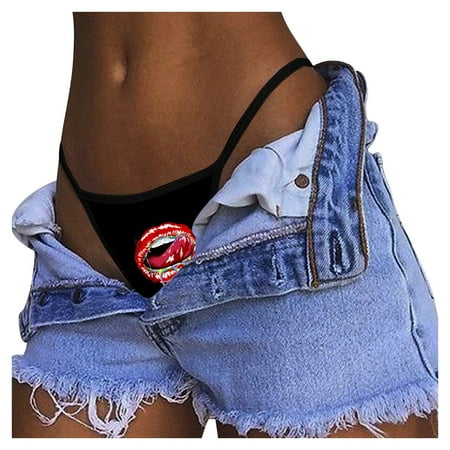 KEJIG Stylish,Women Funny Printing Sexy Underwear Lingerie Thong Panties Ladies Out Underwear
KEJIG Stylish,Women Funny Printing Sexy Underwear Lingerie Thong Panties Ladies Out Underwear