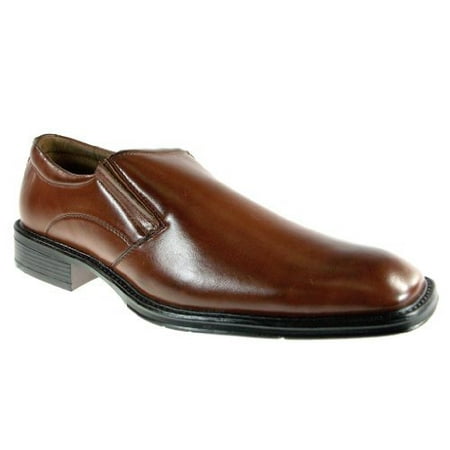 Delli Aldo Men s 16010-Brown Classic Round Toe Loafers
