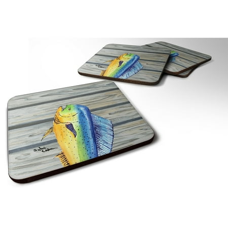 Carolines Treasures 8470FC Mahi Mahi Dolphin Fish Foam Coaster Set of 4 3 1/2 x 3 1/2 multicolor
Carolines Treasures 8470FC Mahi Mahi Dolphin Fish Foam Coaster Set of 4 3 1/2 x 3 1/2 multicolor