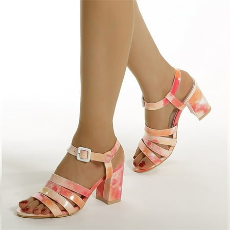 〖Yilirongyumm〗 Multicolor 38 Sandals Women Shoes And Sandals Multicolor Thick Summer Women s Fashion Heel Women s Heel Spring Buckle High Women s Sandals
〖Yilirongyumm〗 Multicolor 38 Sandals Women Shoes And Sandals Multicolor Thick Summer Women s Fashion Heel Women s Heel Spring Buckle High Women s Sandals