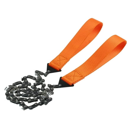 Wire Saw Steel Pocket Chain Saws Hand Survival Wood Cutting Tool with Nylon Handle Straps for Outdoor Emergency
Wire Saw Steel Pocket Chain Saws Hand Survival Wood Cutting Tool with Nylon Handle Straps for Outdoor Emergency