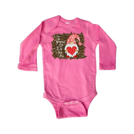 Inktastic To Gnome me is to Love Me Cute Gnome with Leopard Print Gift Baby Boy or Baby Girl Long Sleeve Bodysuit
Inktastic To Gnome me is to Love Me Cute Gnome with Leopard Print Gift Baby Boy or Baby Girl Long Sleeve Bodysuit