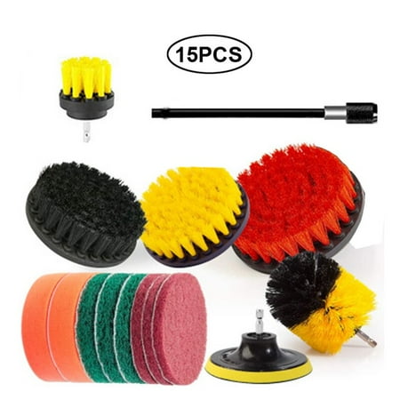 UNTIOR - Power Scrubber Brush Set Car Polisher Bathroom Cleaning Kit Bathroom Kitchen Cleaning Tool Multipurpose Drill Brush Set
UNTIOR - Power Scrubber Brush Set Car Polisher Bathroom Cleaning Kit Bathroom Kitchen Cleaning Tool Multipurpose Drill Brush Set