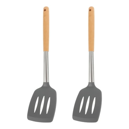 NUOLUX 2Pcs Silicone Shovel Home Restaurant Kitchen Kitchenware Cooking Spatula (Grey)
NUOLUX 2Pcs Silicone Shovel Home Restaurant Kitchen Kitchenware Cooking Spatula (Grey)