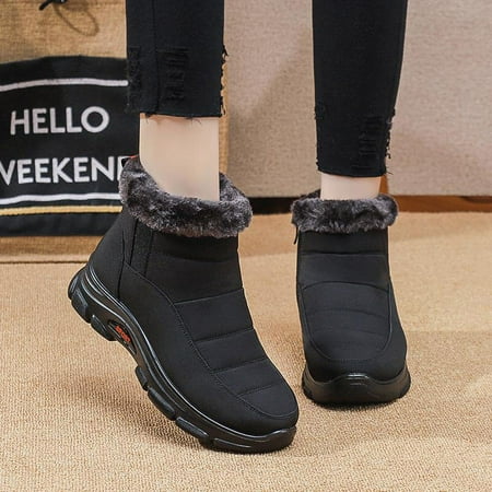 Women Boots Snow Fur Women s Boots Waterproof Women Shoes Zipper Shoes For Women Plush Fashion Winter Woman Boots Botas Mujer
Women Boots Snow Fur Women s Boots Waterproof Women Shoes Zipper Shoes For Women Plush Fashion Winter Woman Boots Botas Mujer