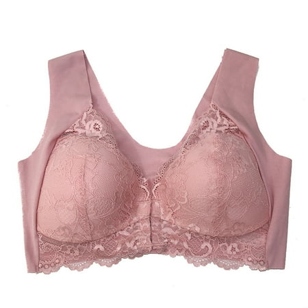 changFM Women Adjustable Front Open Solid Color Lace Bra Camisole Wireless Underwear
changFM Women Adjustable Front Open Solid Color Lace Bra Camisole Wireless Underwear